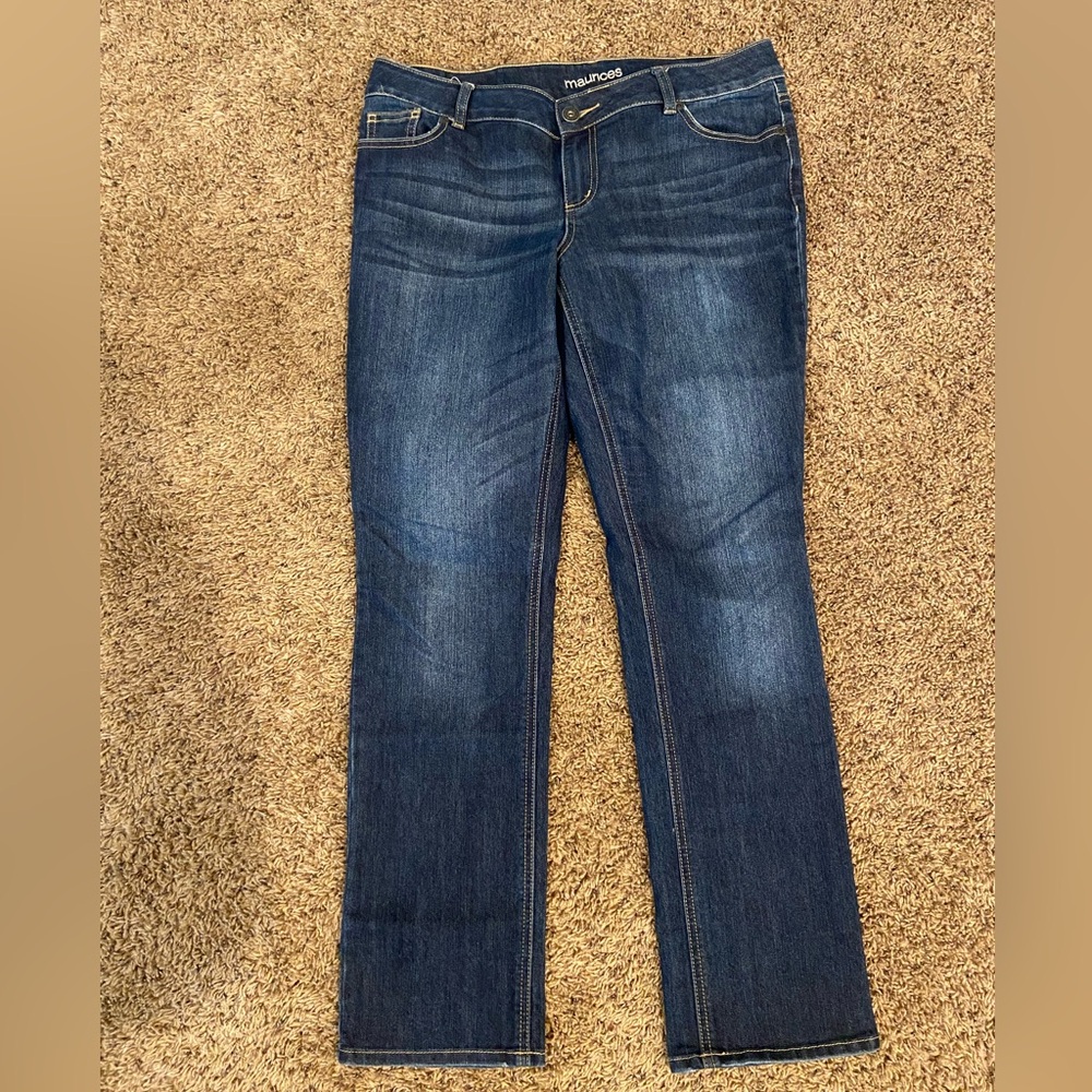 Maurice’s straight for jeans. Size 11/12 reg